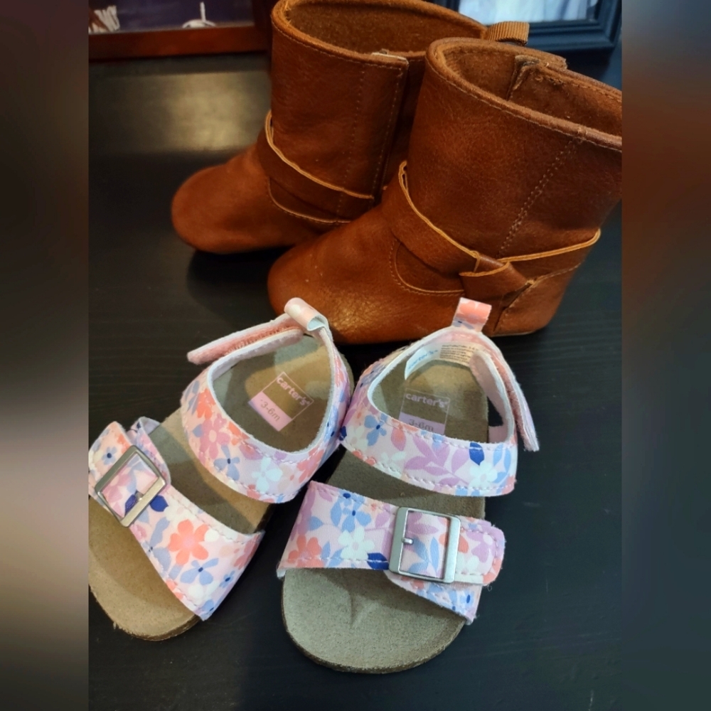 Two Pairs of Baby Shoes